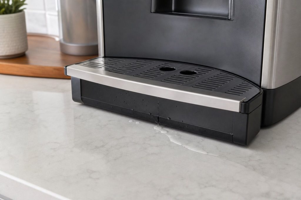 bertazzoni coffee machine machine leaks